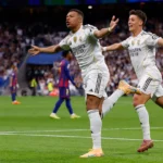 Gol de Mbappé en el clásico